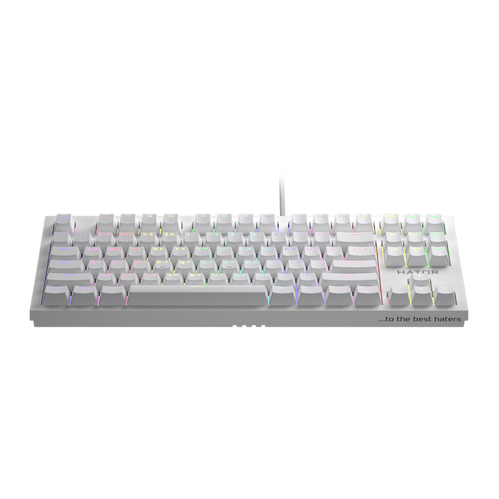 Клавиатура Hator Skyfall TKL PRO USB White (HTK-656) - 1
