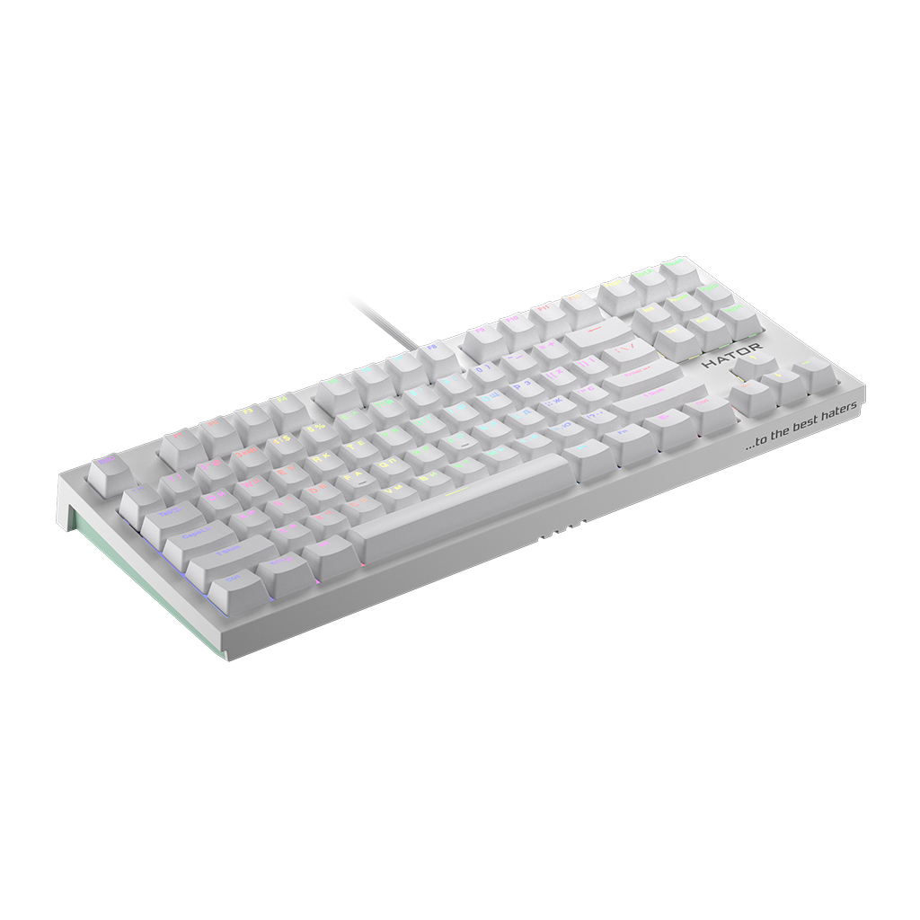 Клавиатура Hator Skyfall TKL PRO USB White (HTK-656) - 2