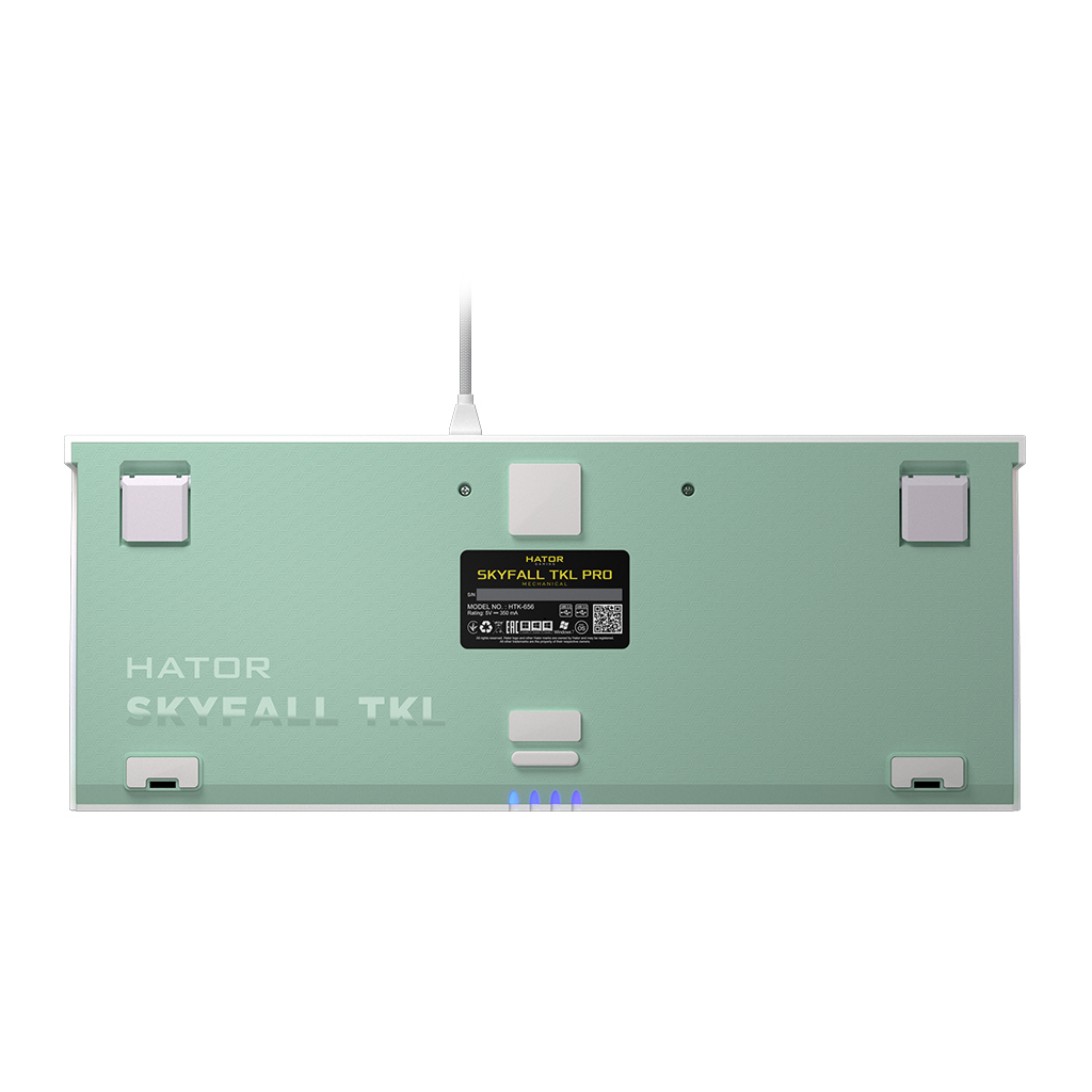 Клавиатура Hator Skyfall TKL PRO USB White (HTK-656) - 5