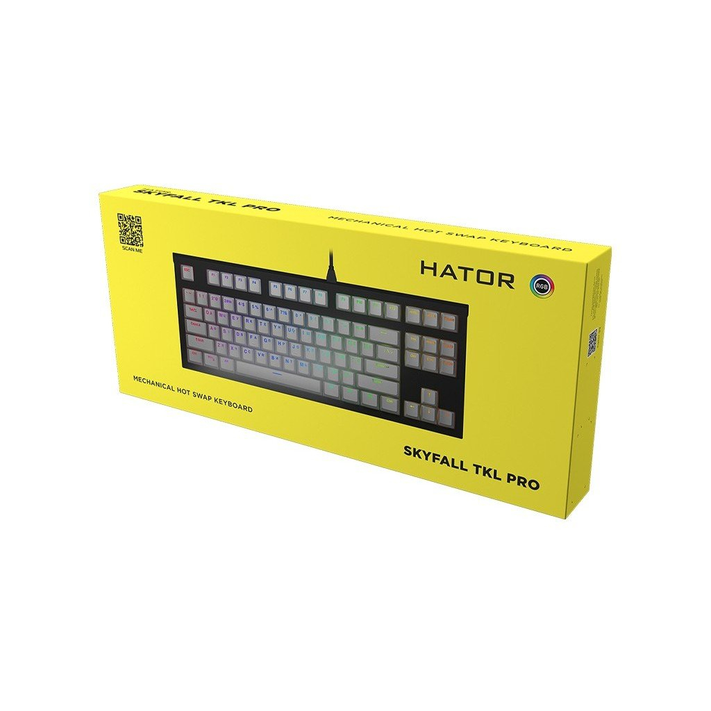 Клавиатура Hator Skyfall TKL PRO USB Mint (HTK-659) - 6
