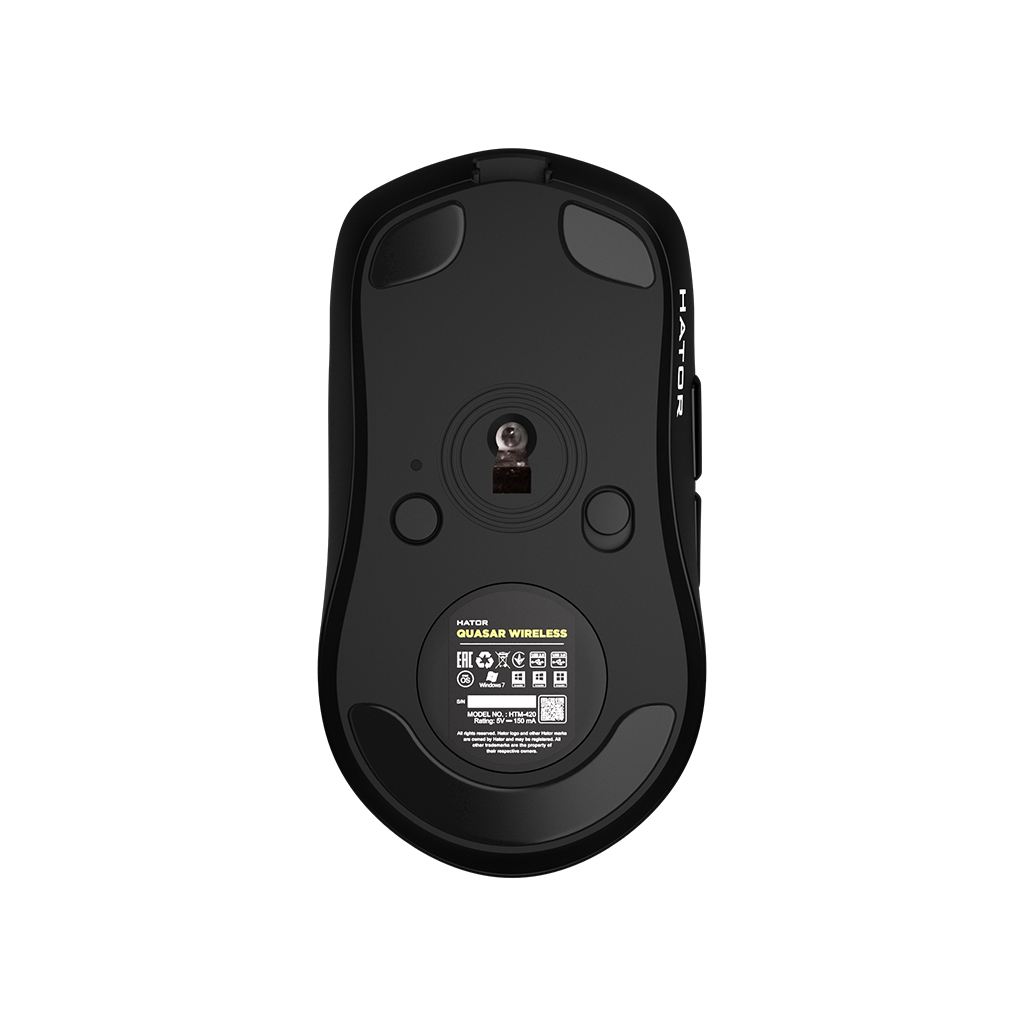 Мышка Hator Quasar Wireless Black (HTM-420) - 5