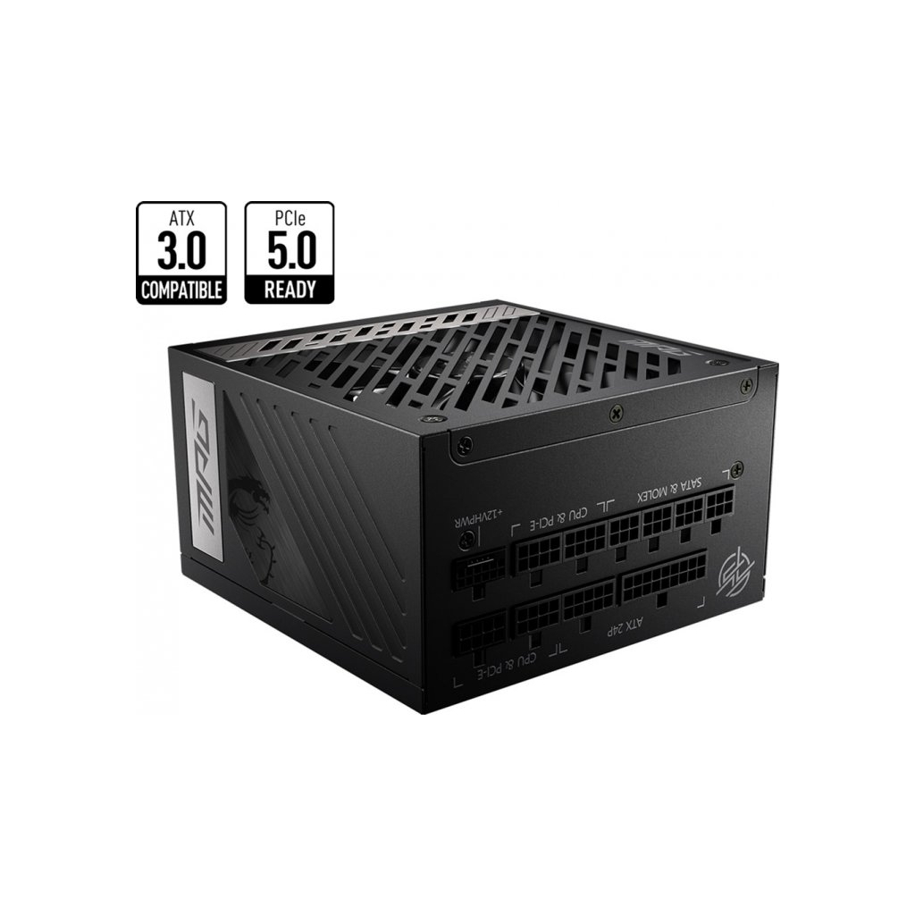 Блок питания MSI 850W (MPG A850G PCIE5) - 1