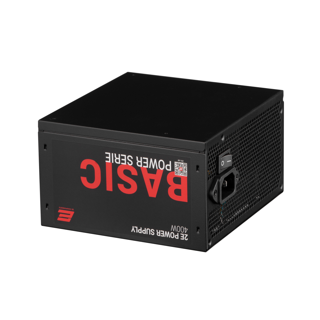 Блок питания 2E BASIC POWER (400W), 80, 120mm, 1xMB 24pin(20+4), 1xCPU 8pin(4+4), 3xMolex, 4xSATA, 1xPCIe 8pin( (2E-BP400-120APFC) - 5
