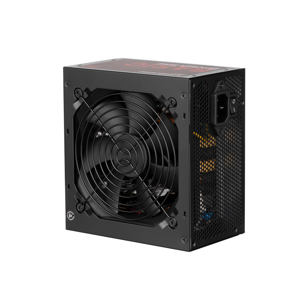 Блок питания 2E BASIC POWER (500W), 80, 120mm, 1xMB 24pin(20+4), 1xCPU 8pin(4+4), 3xMolex, 4xSATA, 2xPCIe 8pin( (2E-BP500-120APFC) - 4