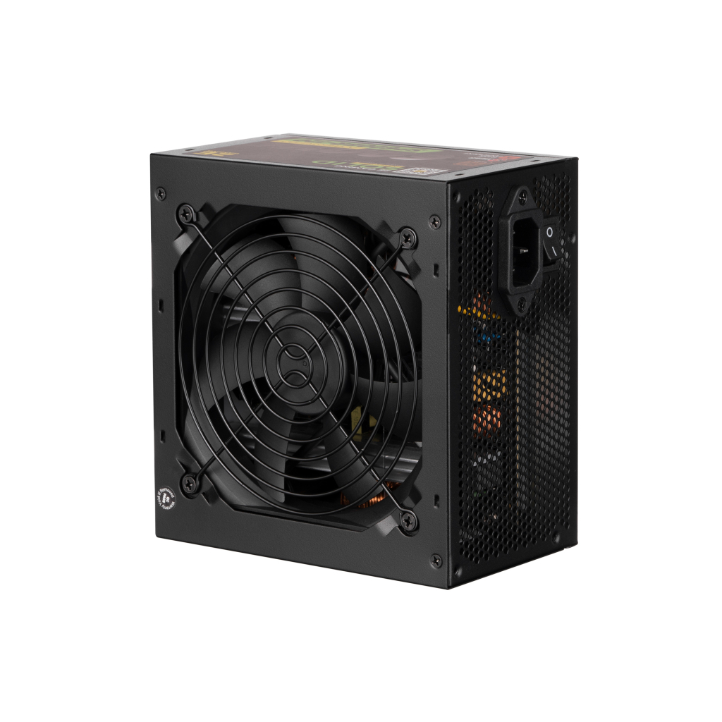 Блок питания 2E GAMING SOLID POWER (600W), >85, 80+ Bronze, 120mm, 1xMB 24pin(20+4), 1xCPU 8pin(4+4), 3xMolex, (2E-SP600BR-120) - 4