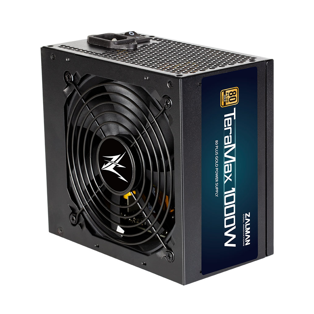 Блок питания Zalman Блок живлення Zalman TERAMAX (1000W) >90, 80+ Gold, 120mm, 1xMB 24pin(20+4)+10pin, 2xCP (ZM1000-TMX) - 4