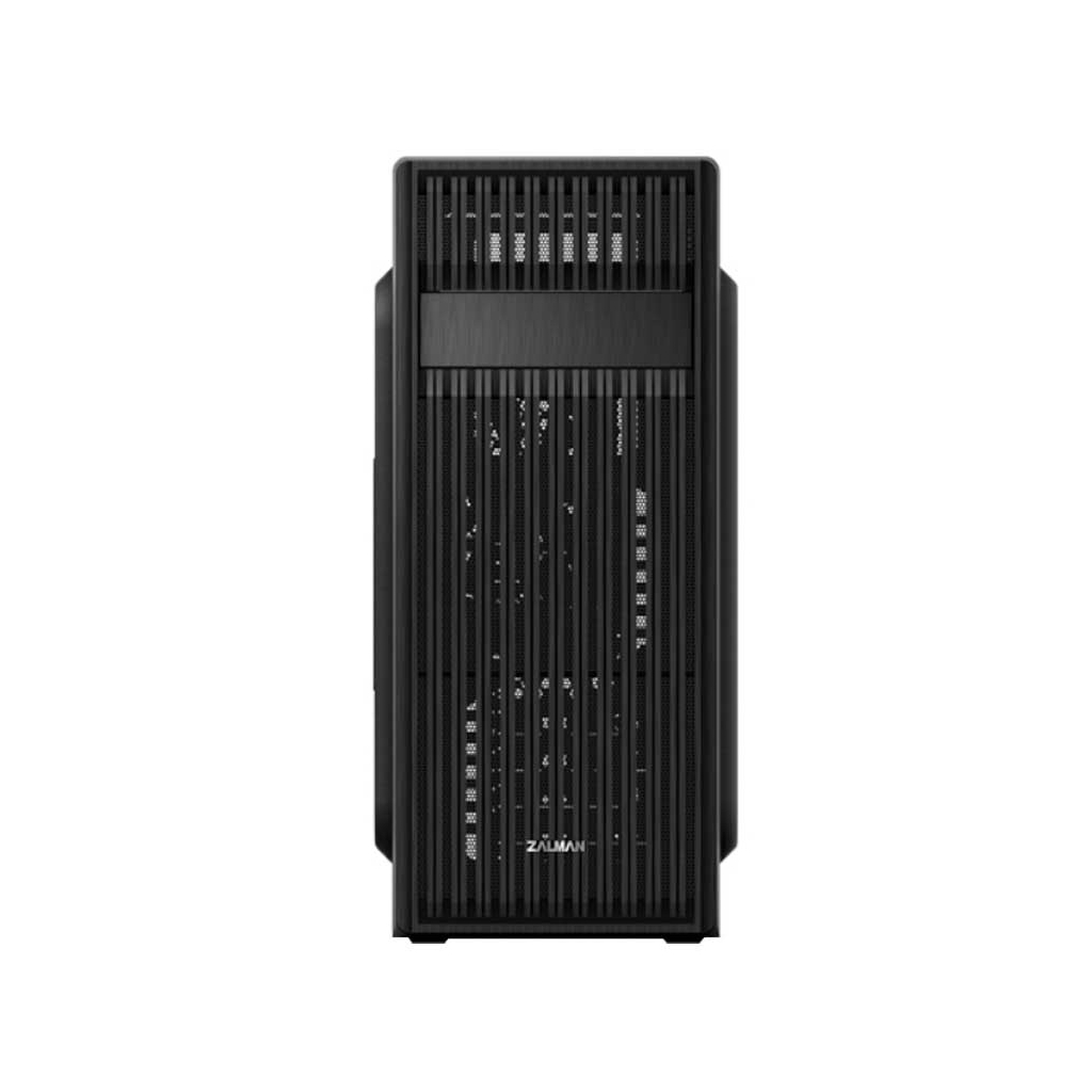 Корпус Zalman Корпус Zalman T6, без БЖ, 1xUSB3.0, 2xUSB2.0, 1x120mm Black fan, Perforated Side, ATX, Bl (T6) - 2