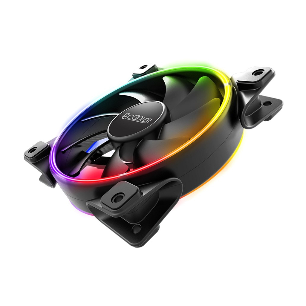 Кулер для корпуса PcСooler CORONA FRGB (Dual Ring) - 1