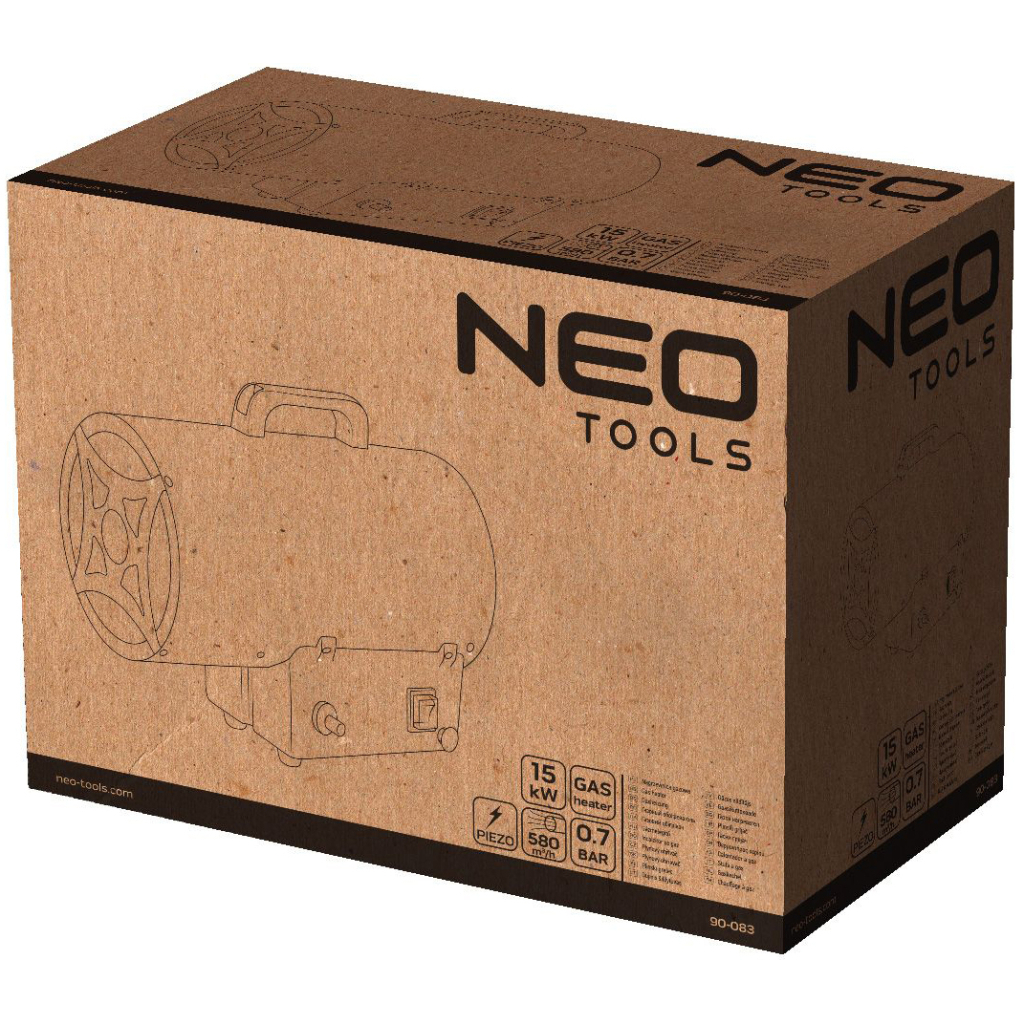 Газовый обогреватель Neo Tools 90-083 - 10
