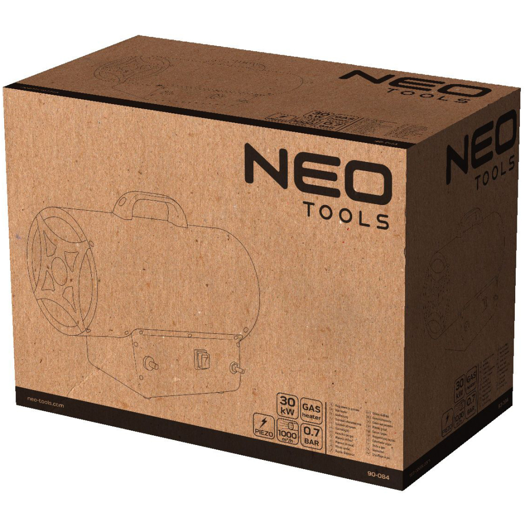 Газовый обогреватель Neo Tools 90-084 - 10
