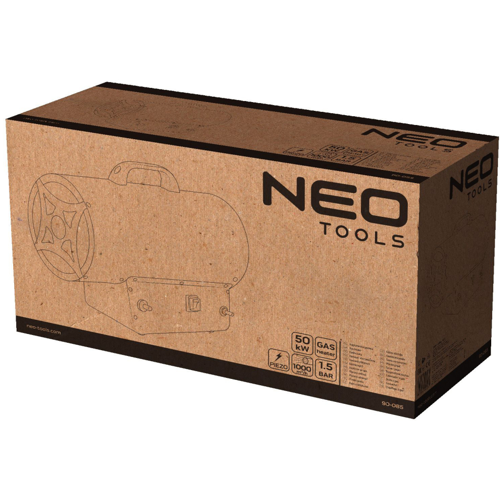 Газовый обогреватель Neo Tools 90-085 - 10