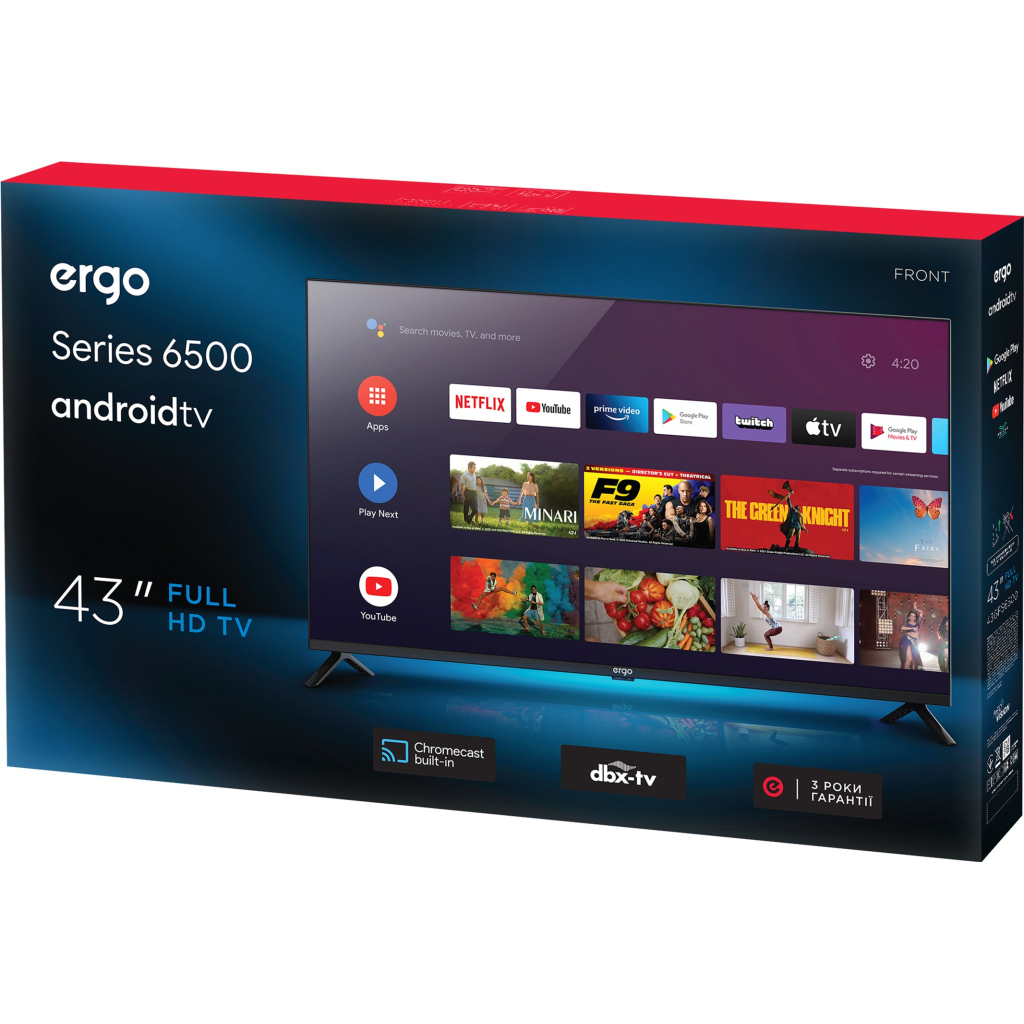 Телевизор Ergo 43GFS6500 - 5