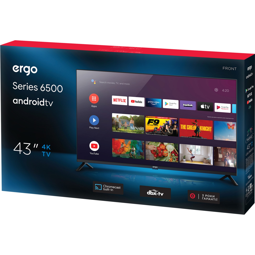 Телевизор Ergo 43GUS6500 - 5