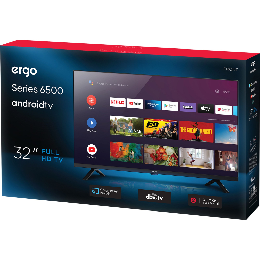 Телевизор Ergo 32GFS6500 - 4