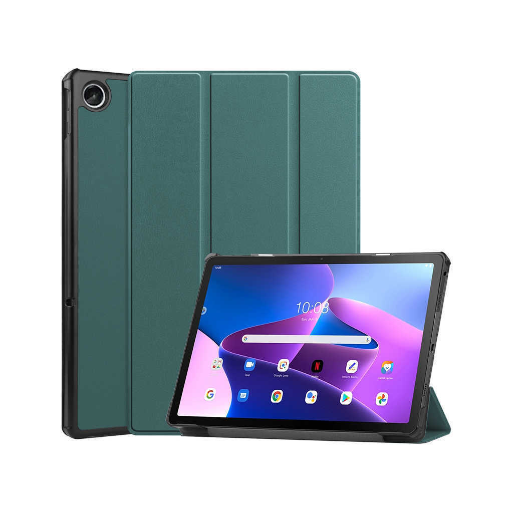 Чехол для планшета BeCover Smart Case Lenovo Tab M10 Plus TB-125F (3rd Gen) 10.61" Dark Green (708303) - 5