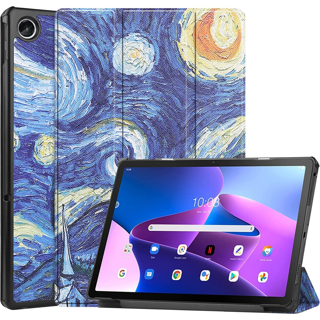 Чехол для планшета BeCover Smart Case Lenovo Tab M10 Plus TB-125F (3rd Gen) 10.61" Night (708315) - 5