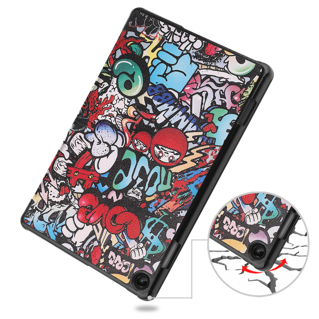 Чехол для планшета BeCover Smart Case Lenovo Tab M10 TB-328F (3rd Gen) 10.1" Graffiti (708294) - 4