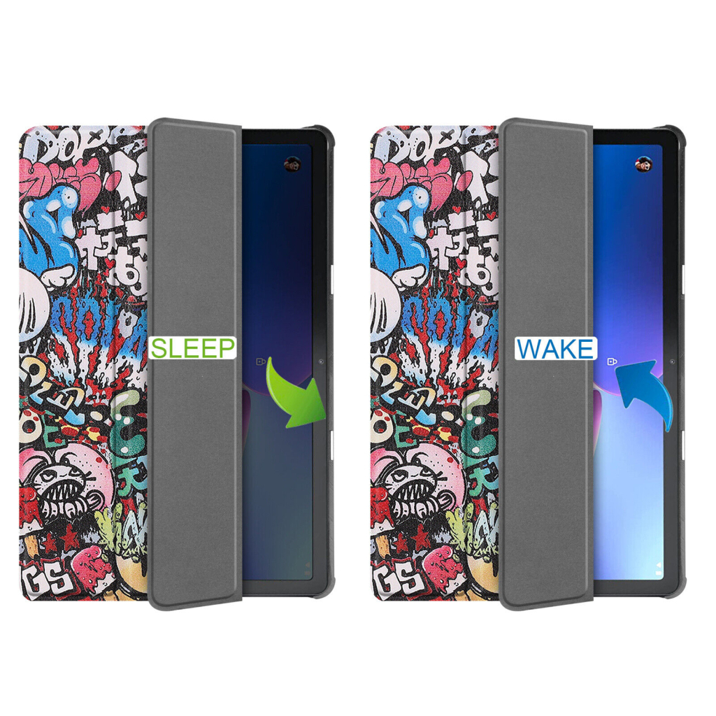 Чехол для планшета BeCover Smart Case Lenovo Tab M10 TB-328F (3rd Gen) 10.1" Graffiti (708294) - 7
