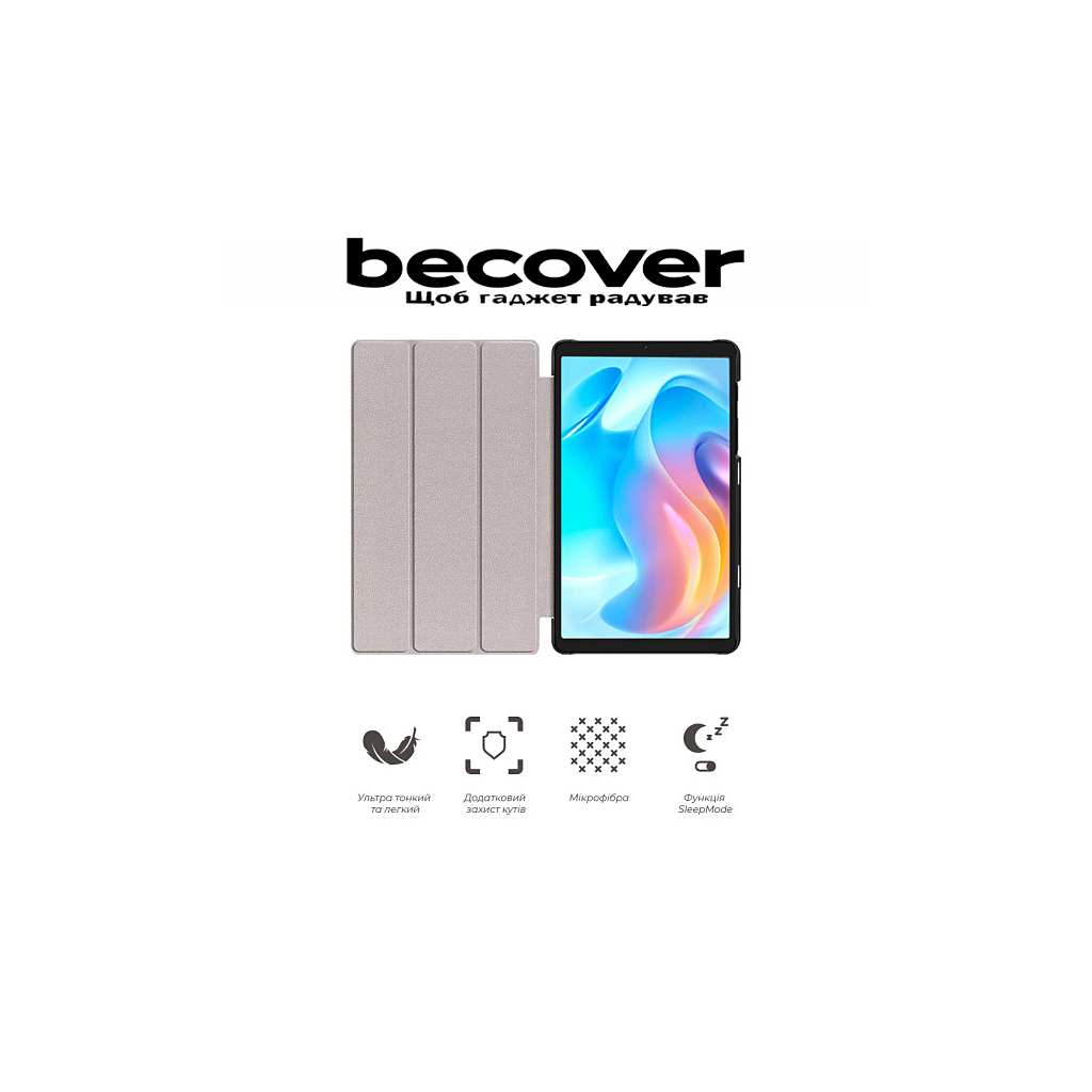 Чехол для планшета BeCover Smart Case Realme Pad Mini 8.7" Dark Green (708259) - 6