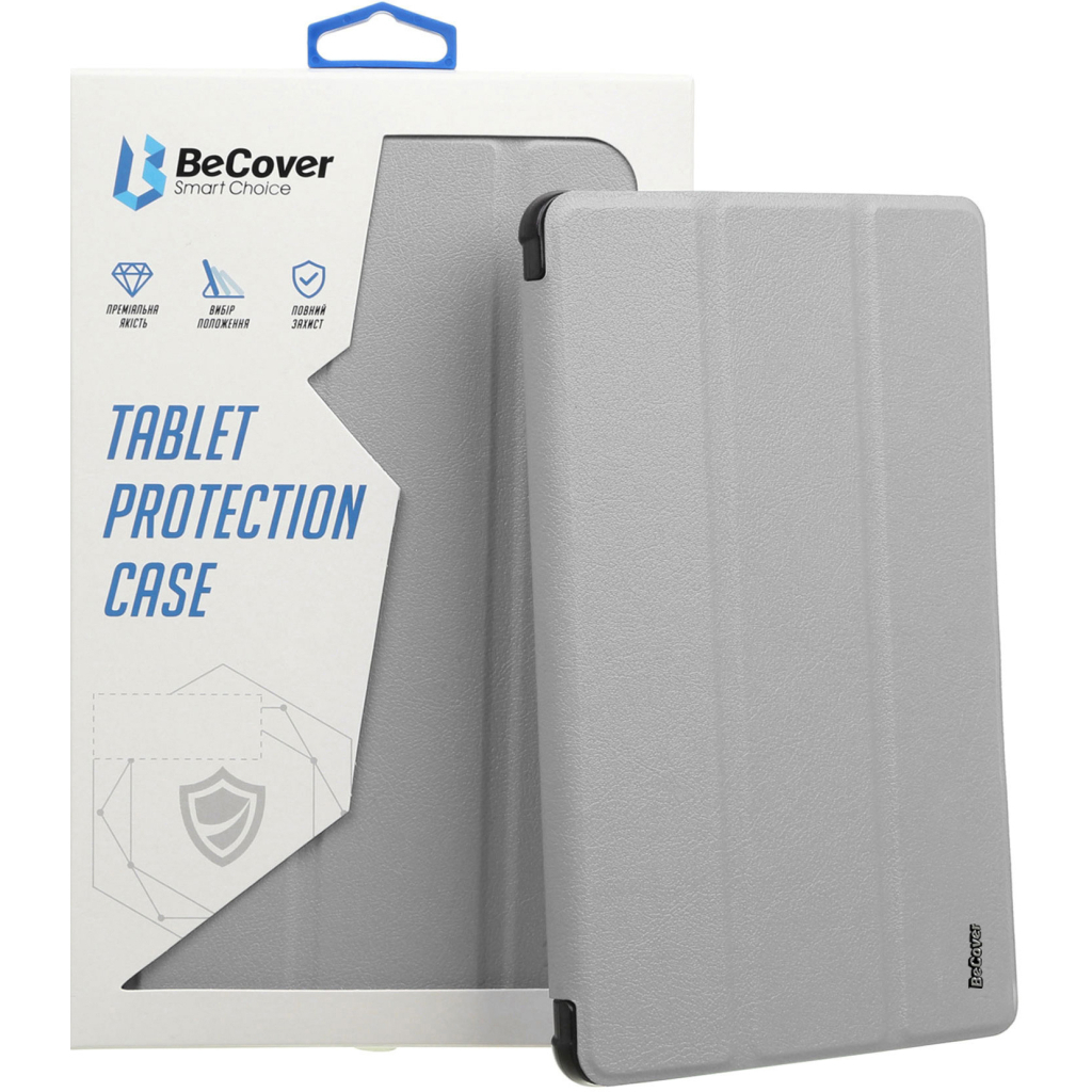 Чехол для планшета BeCover Flexible TPU Mate Samsung Galaxy Tab A8 10.5 (2021) SM-X200 / SM-X205 Grey (708380)