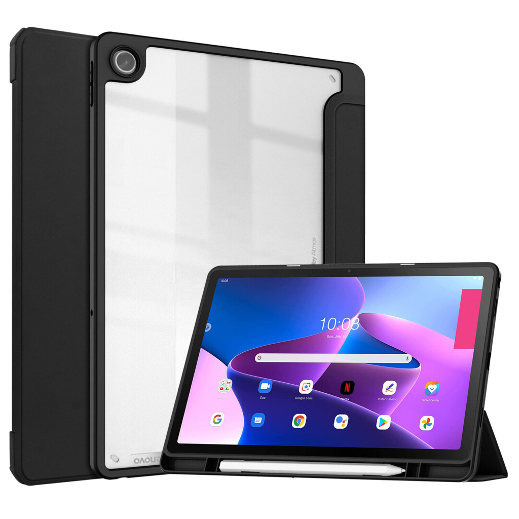 Чехол для планшета BeCover Soft Edge Pencil Mount Lenovo Tab M10 Plus TB-125F (3rd Gen) 10.61" Black (708366) - 1