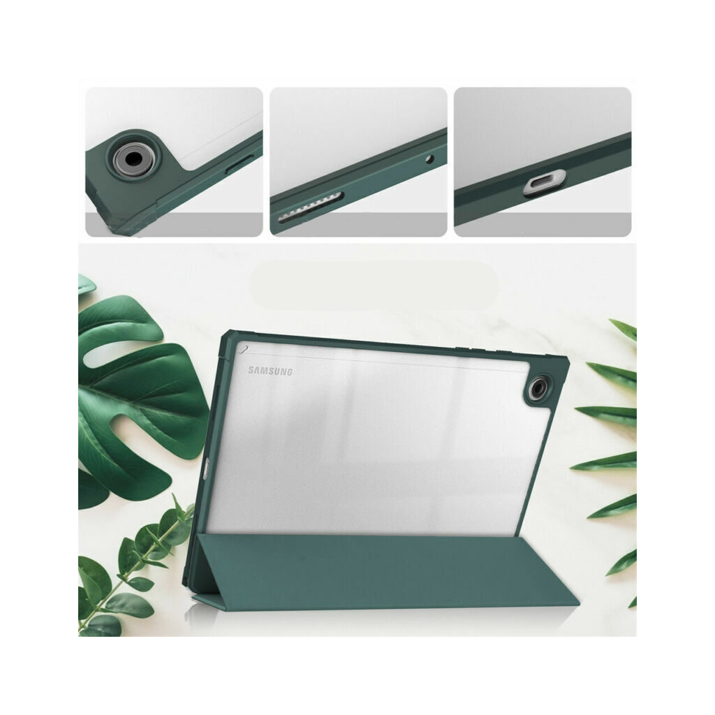 Чехол для планшета BeCover Soft Edge Samsung Galaxy Tab A8 10.5 (2021) SM-X200 / SM-X205 Dark Green (708358) - 4