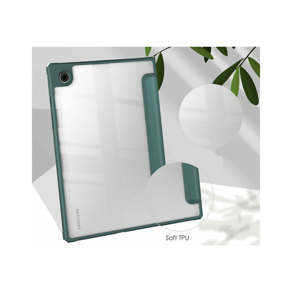 Чехол для планшета BeCover Soft Edge Samsung Galaxy Tab A8 10.5 (2021) SM-X200 / SM-X205 Dark Green (708358) - 5