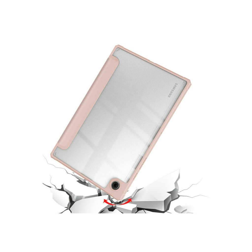 Чехол для планшета BeCover Soft Edge Samsung Galaxy Tab A8 10.5 (2021) SM-X200 / SM-X205 Rose Gold (708359) - 3