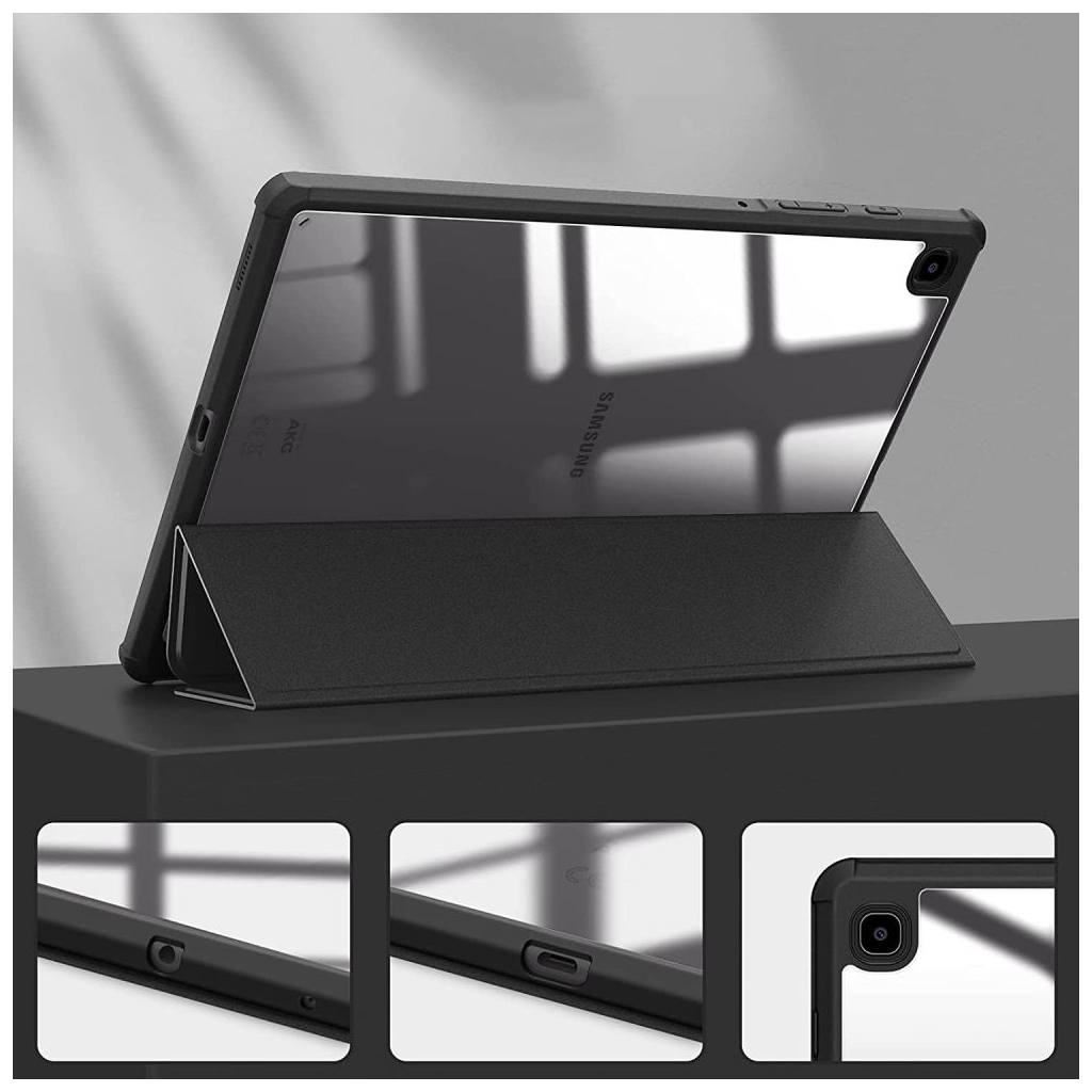 Чехол для планшета BeCover Soft Edge Pencil Mount Samsung Galaxy Tab S6 Lite 10.4 P610/P613/P615/P619 Black (708351) - 2