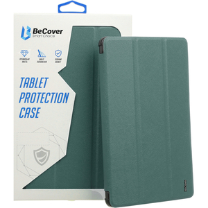 Чехол для планшета BeCover Soft Edge Pencil Mount Samsung Galaxy Tab S6 Lite 10.4 P610/P613/P615/P619 Dark Green (708353)
