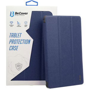 Чехол для планшета BeCover Soft Edge Pencil Mount Samsung Galaxy Tab S6 Lite 10.4 P610/P613/P615/P619 Deep Blue (708352)