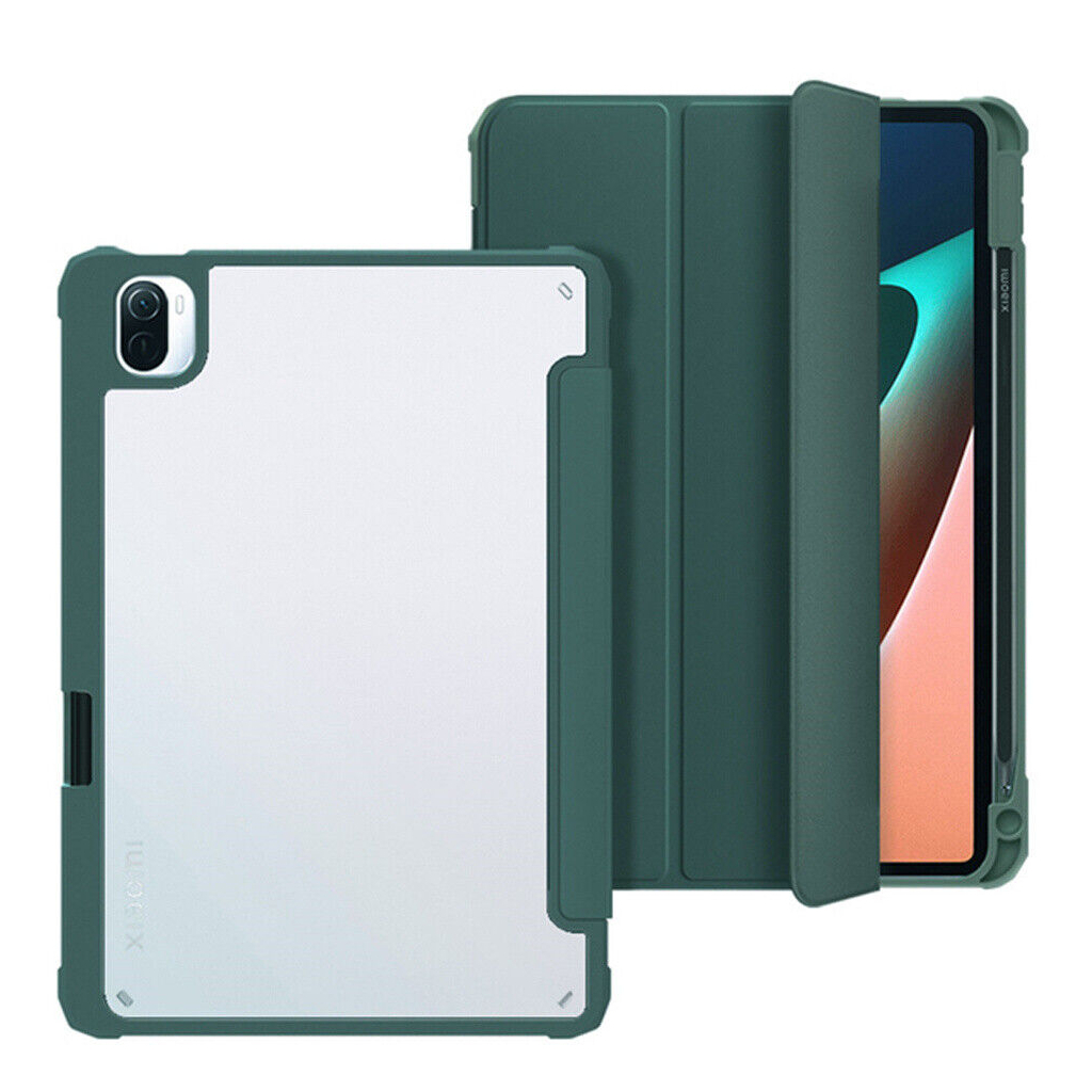 Чехол для планшета BeCover Soft Edge Pencil Mount Xiaomi Mi Pad 5 / 5 Pro Dark Green (708363) - 1