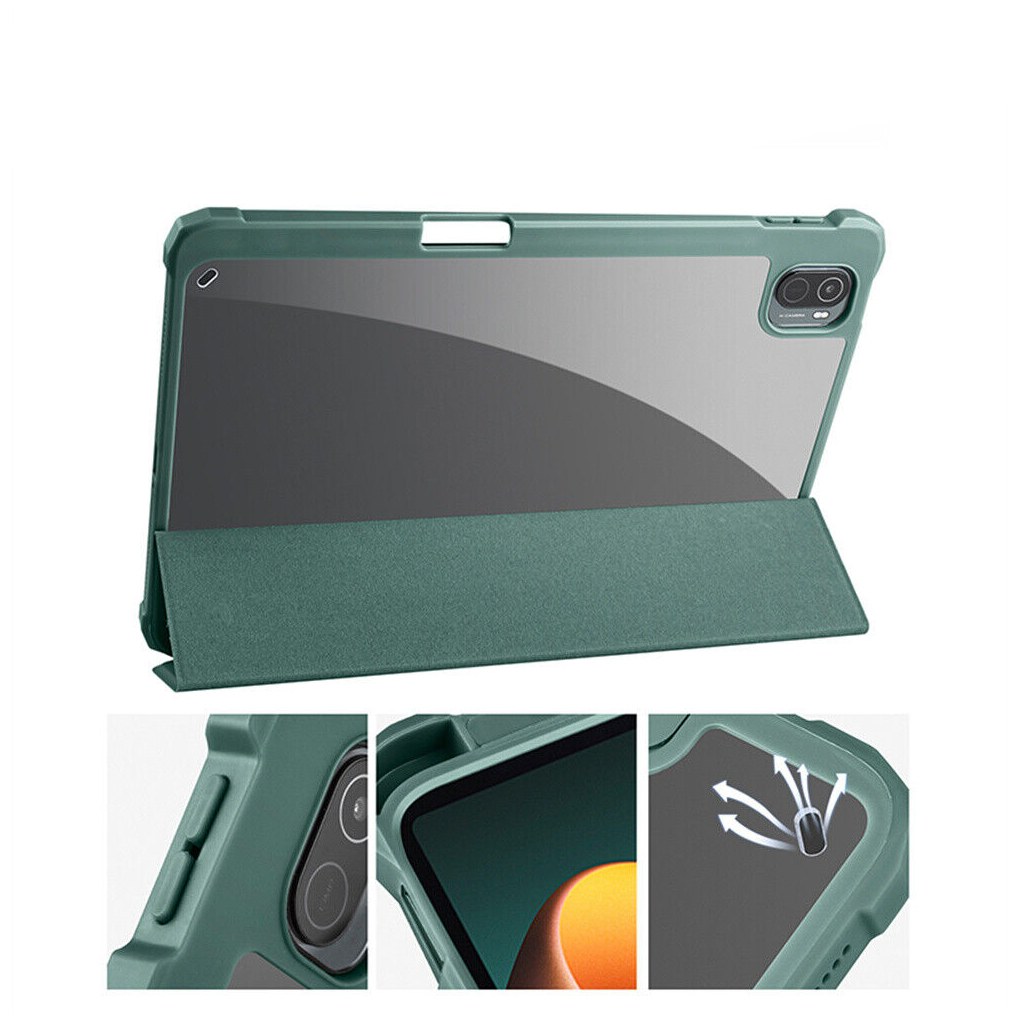Чехол для планшета BeCover Soft Edge Pencil Mount Xiaomi Mi Pad 5 / 5 Pro Dark Green (708363) - 3