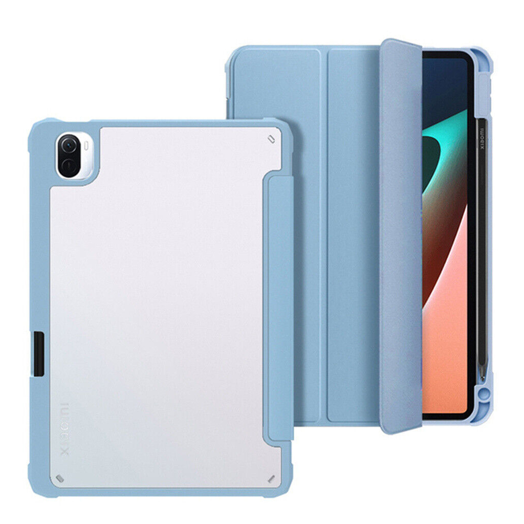Чехол для планшета BeCover Soft Edge Pencil Mount Xiaomi Mi Pad 5 / 5 Pro Light Blue (708365) - 1