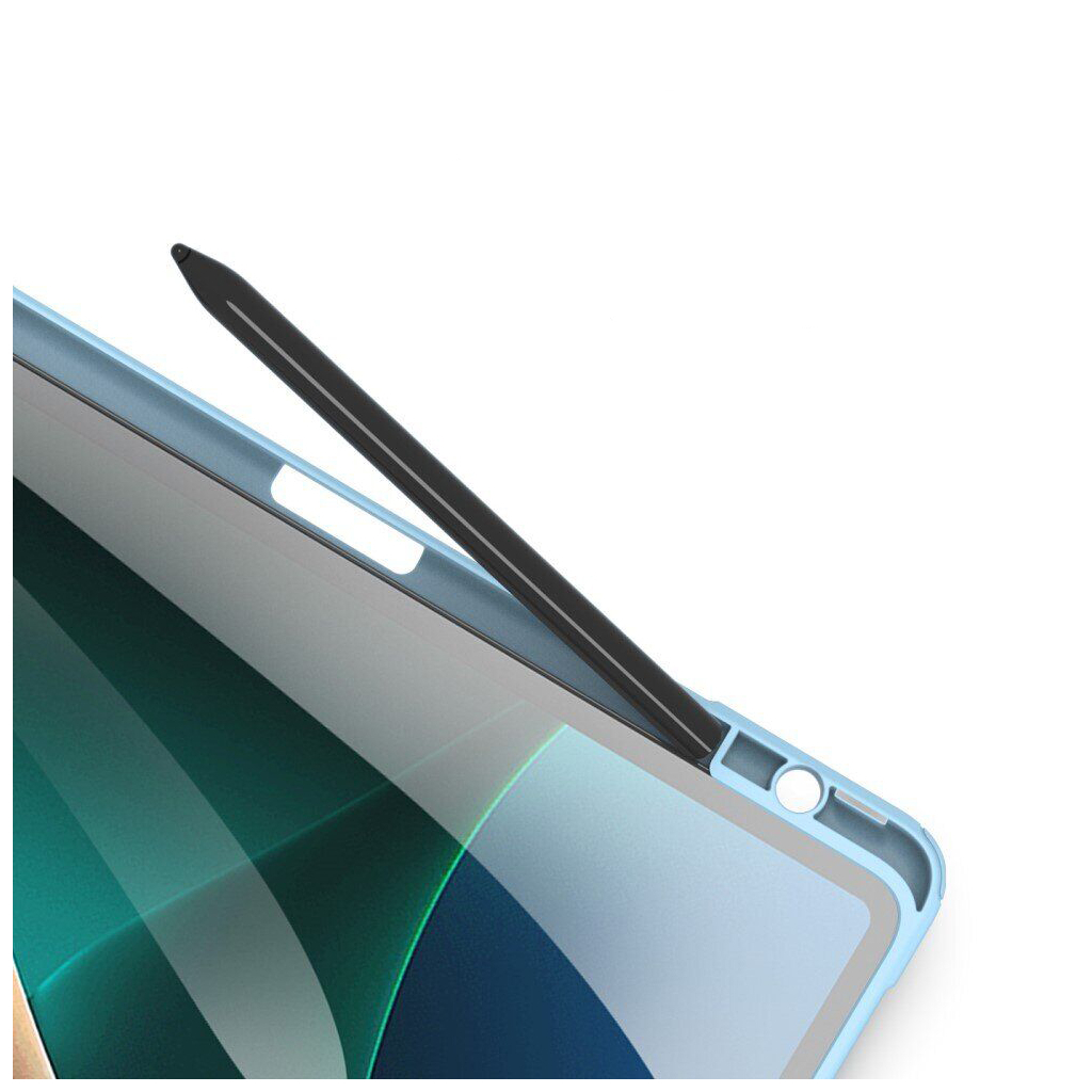 Чехол для планшета BeCover Soft Edge Pencil Mount Xiaomi Mi Pad 5 / 5 Pro Light Blue (708365) - 5