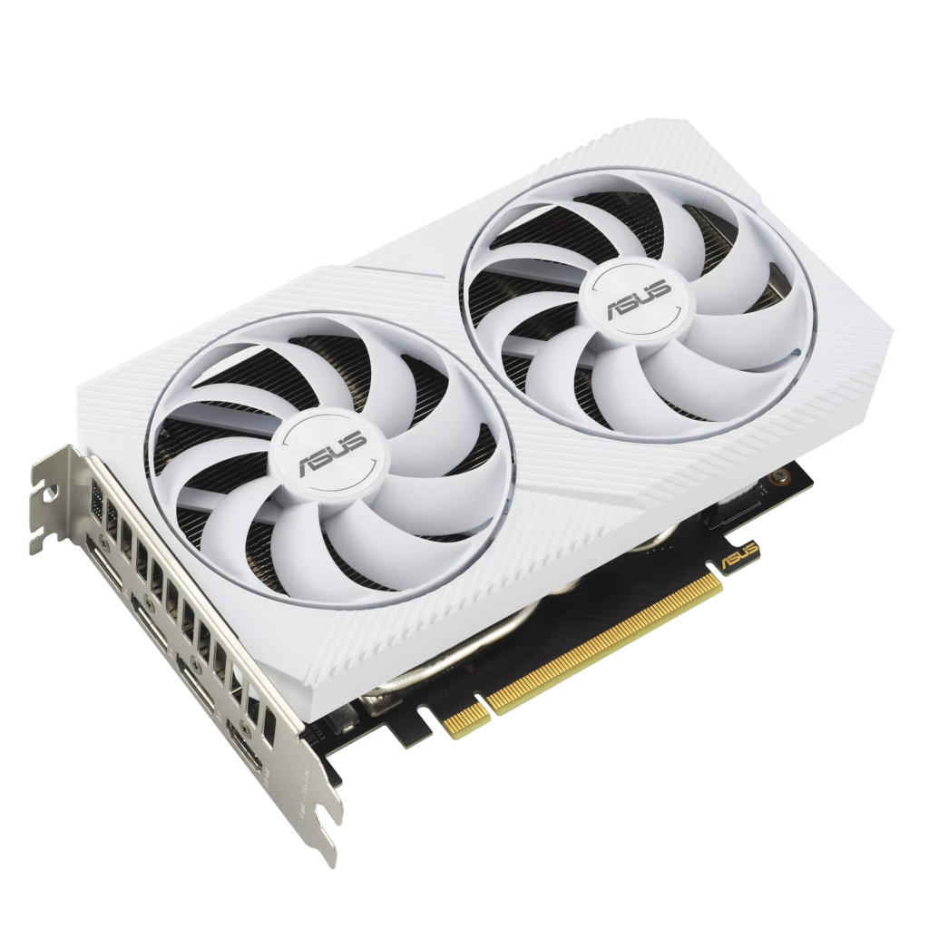 Видеокарта ASUS GeForce RTX3060 8Gb DUAL OC WHITE (DUAL-RTX3060-O8G-WHITE) - 1