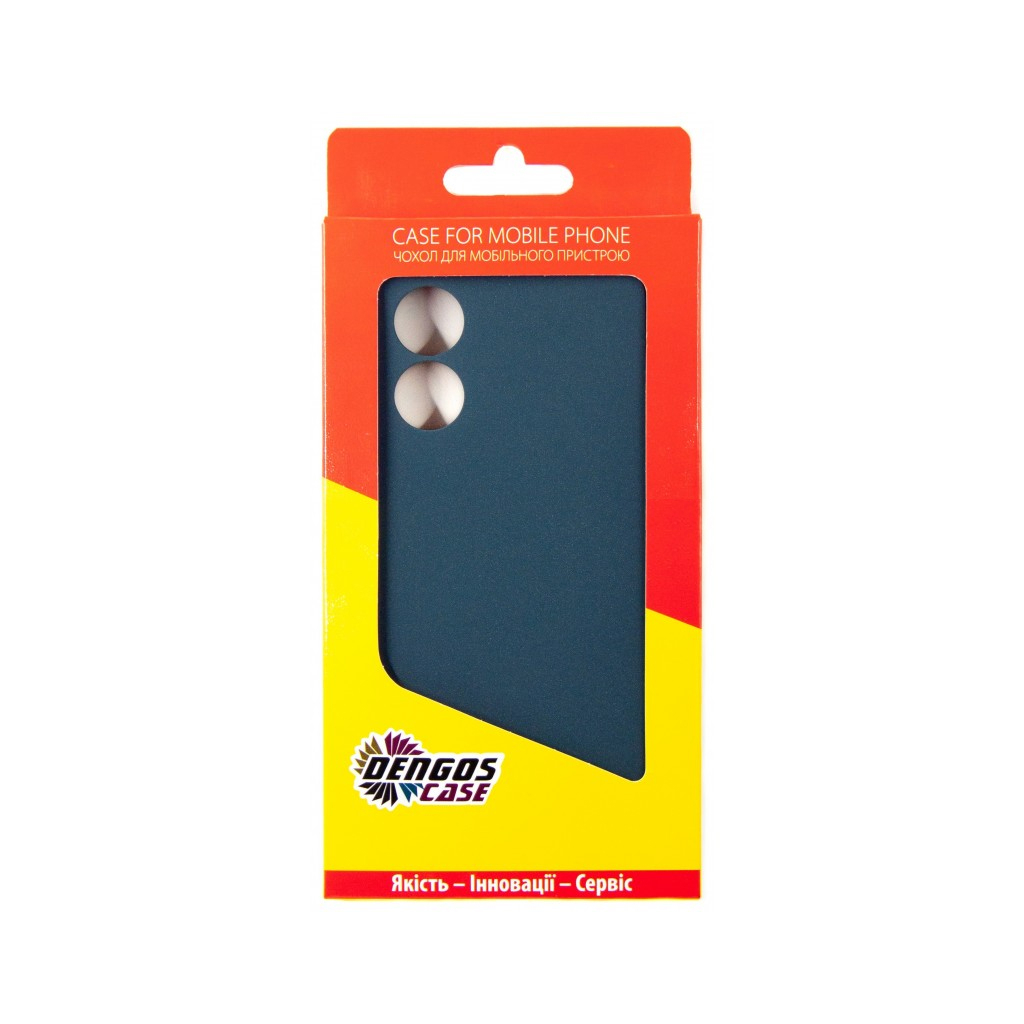 Чехол для моб. телефона Dengos Carbon Oppo A17 (blue) (DG-TPU-CRBN-160) - 4