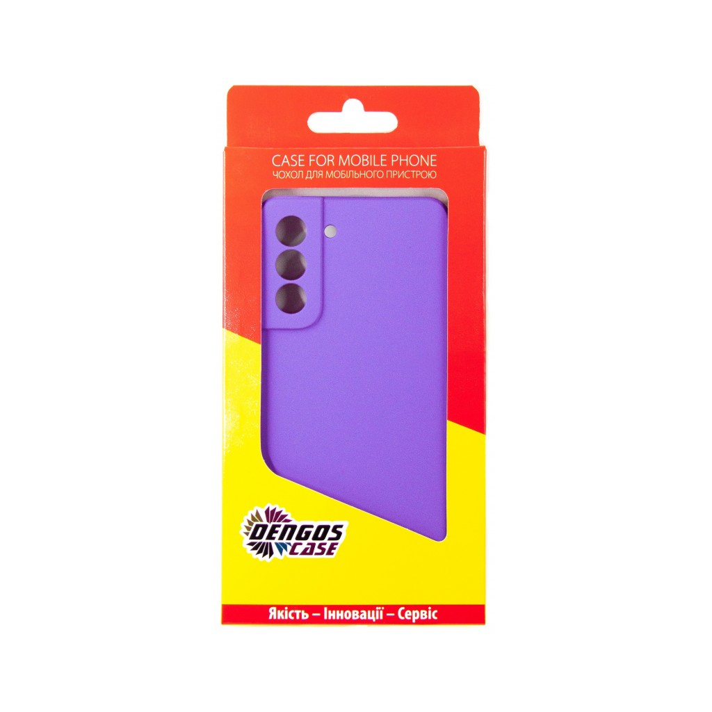 Чехол для моб. телефона Dengos Carbon Samsung Galaxy S21 FE (purple) (DG-TPU-CRBN-159) - 4