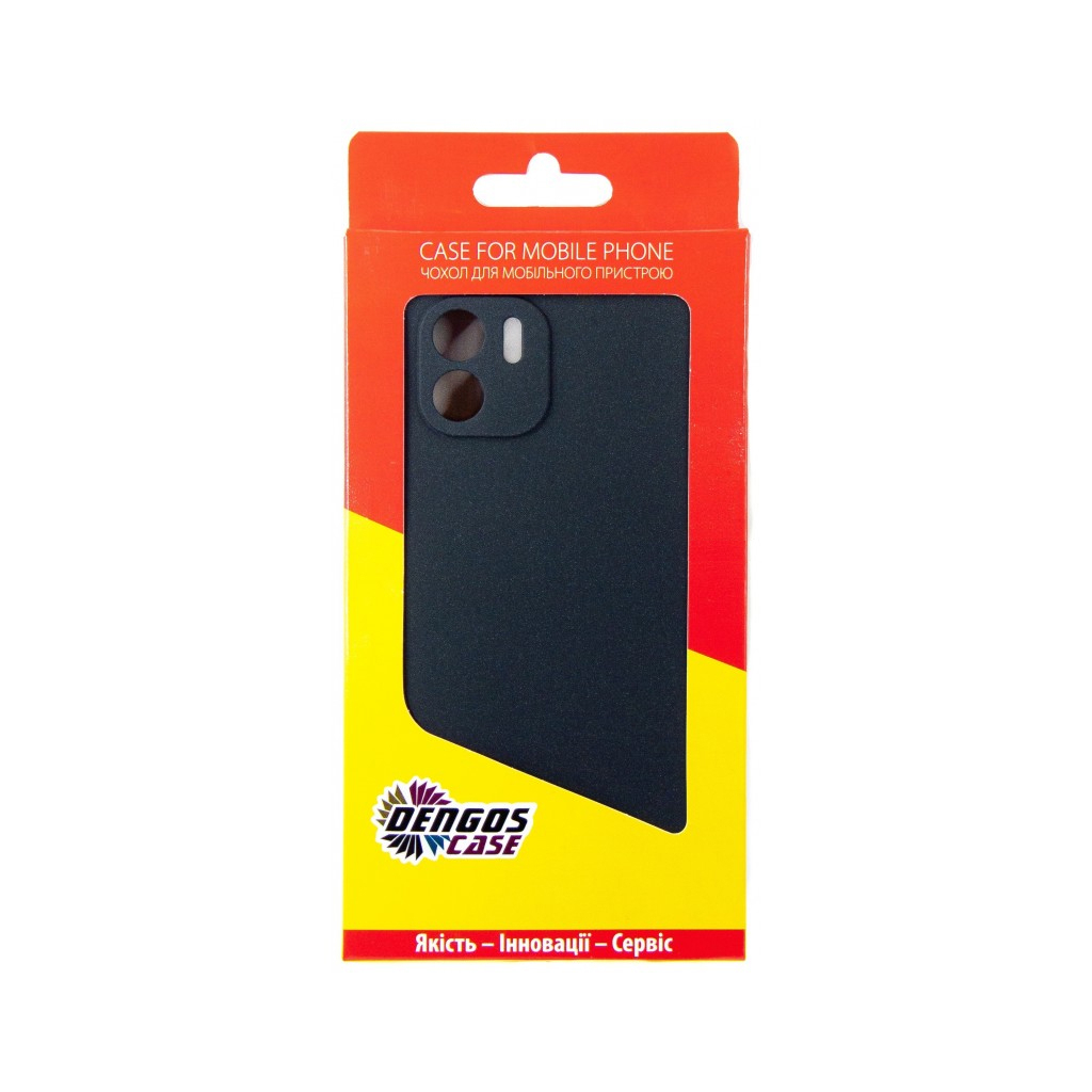 Чехол для моб. телефона Dengos Carbon Xiaomi Redmi A1 (black) (DG-TPU-CRBN-161) - 4