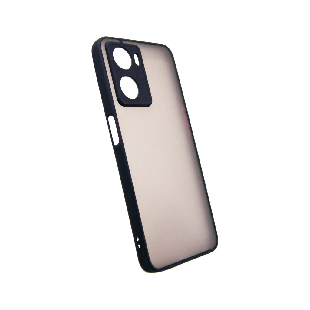 Чехол для моб. телефона Dengos Matte OPPO A57s (black) (DG-TPU-MATT-117) - 1