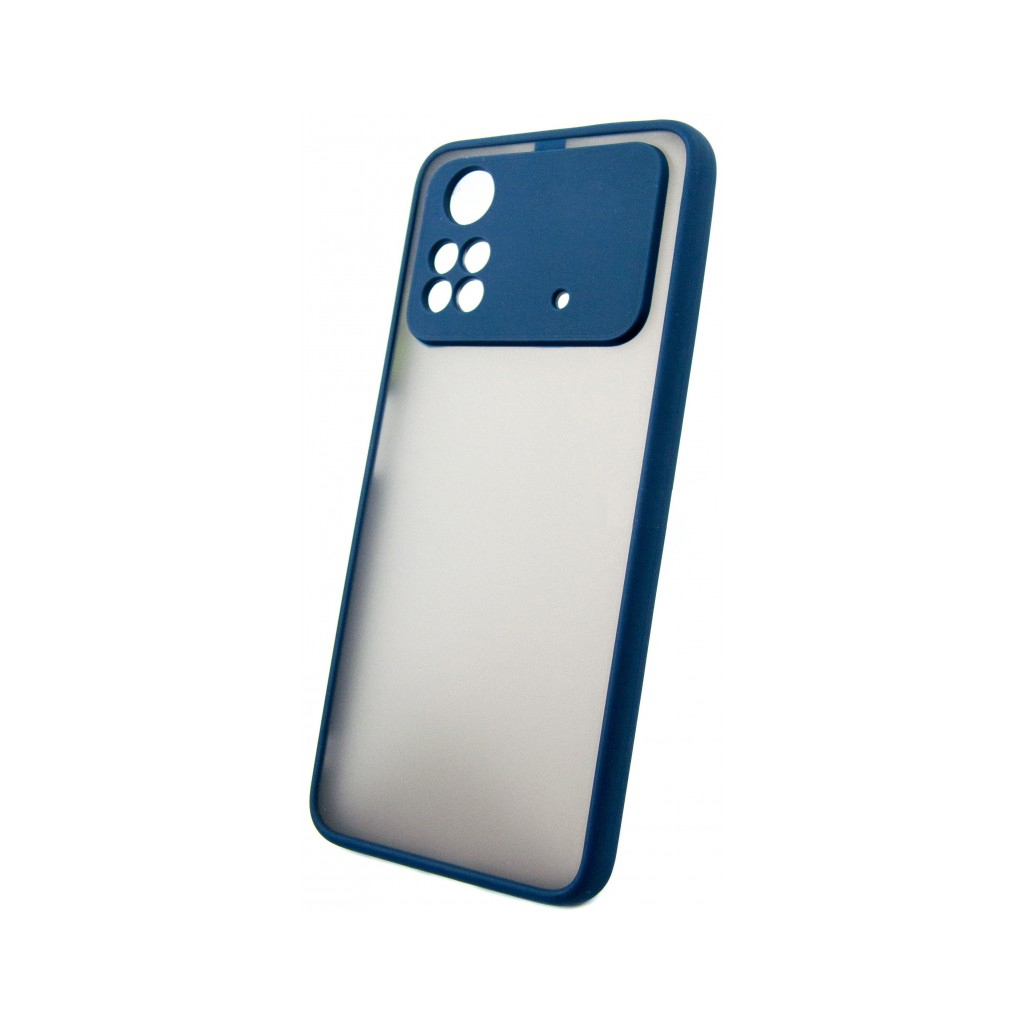 Чехол для моб. телефона Dengos Matte Poco M4 Pro 4G (blue) (DG-TPU-MATT-116) - 2