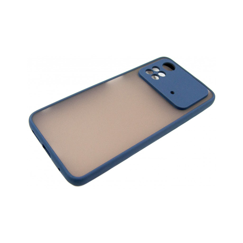 Чехол для моб. телефона Dengos Matte Poco M4 Pro 4G (blue) (DG-TPU-MATT-116) - 4
