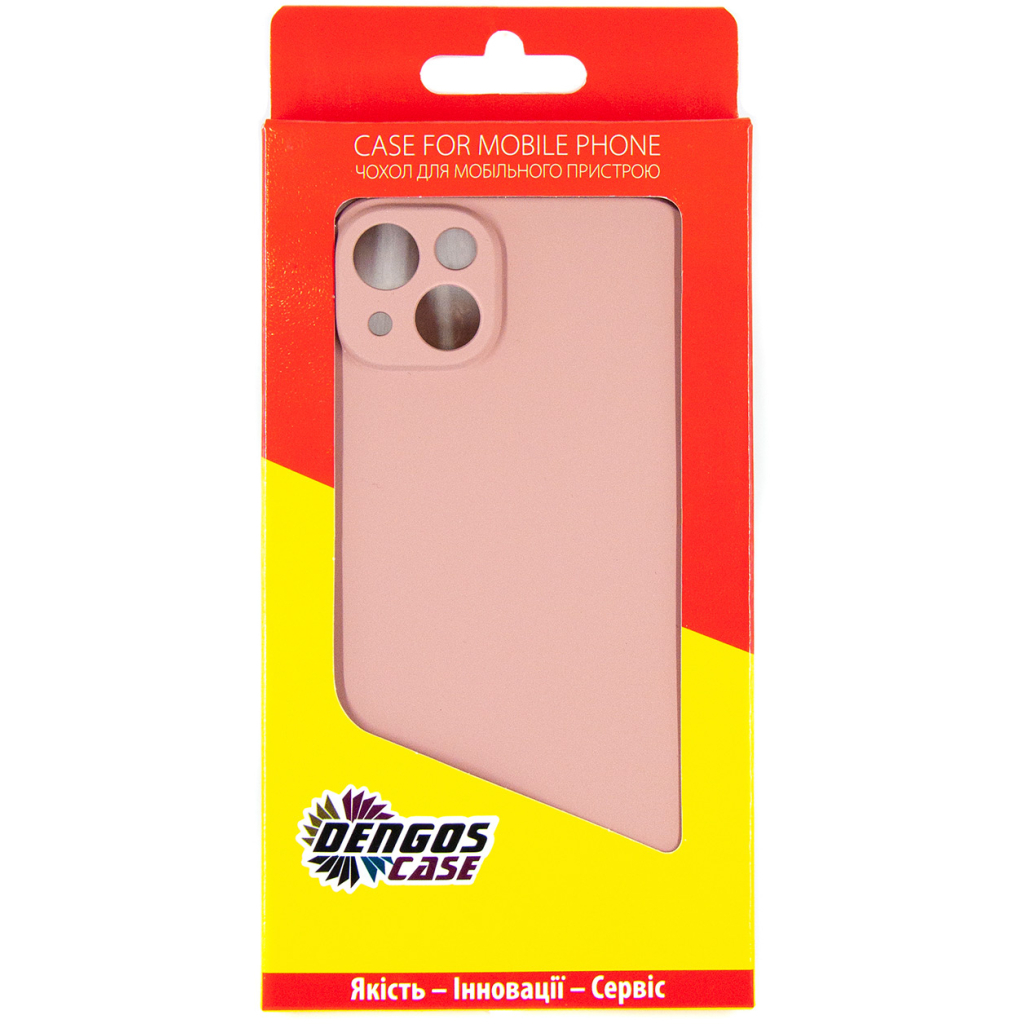 Чехол для моб. телефона Dengos Soft iPhone 14 Plus (pink) (DG-TPU-SOFT-12) - 4