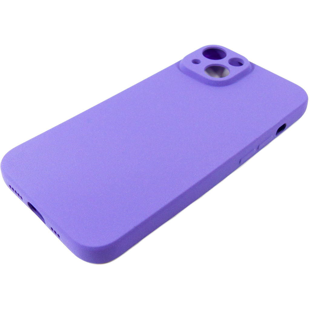 Чехол для моб. телефона Dengos Carbon iPhone 14 purple (DG-TPU-CRBN-157) - 1