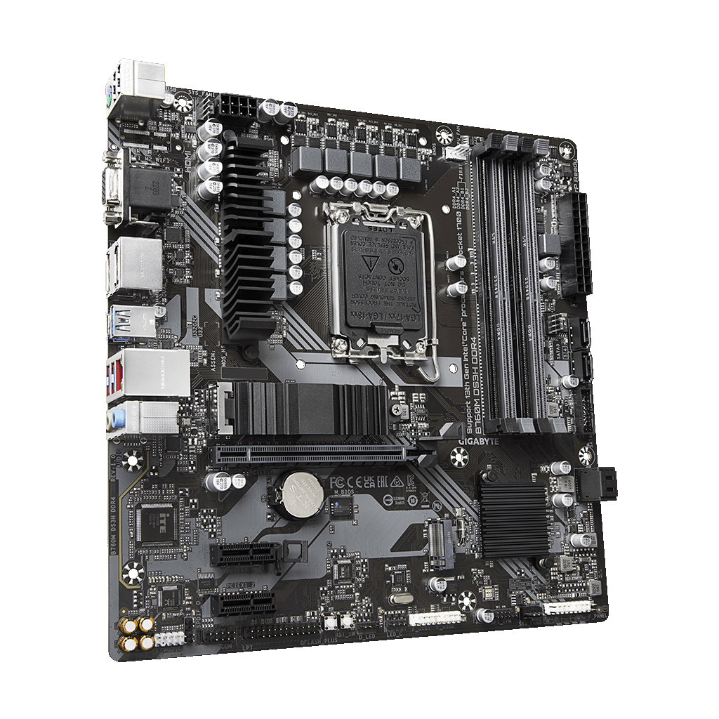 Материнская плата GIGABYTE B760M DS3H DDR4 - 2