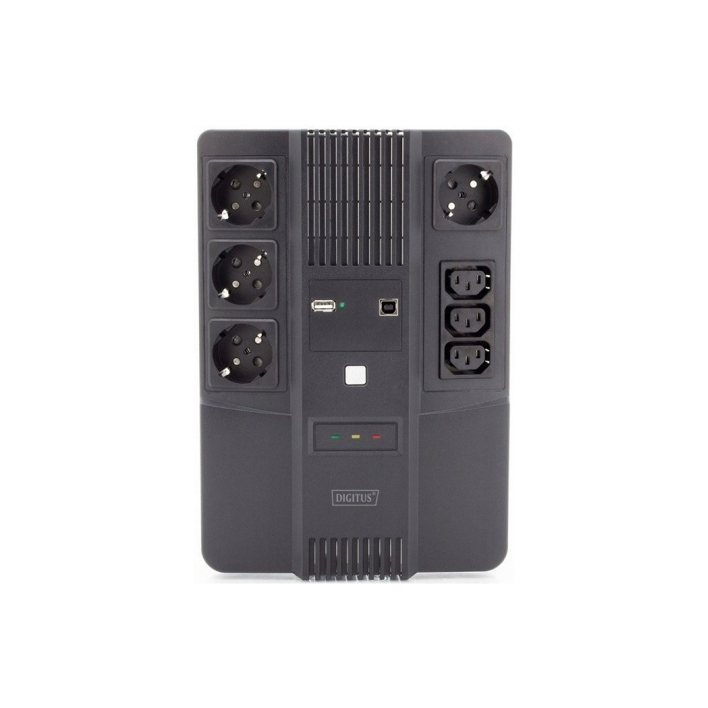 Источник бесперебойного питания Digitus 600VA DN-170110 (DN-170110) - 1 Источник бесперебойного питания Digitus 600VA DN-170110 (DN-170110) - 1