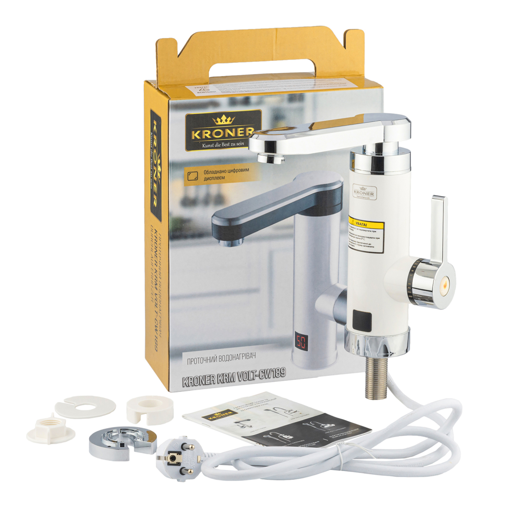 Проточный водонагреватель Kroner Volt-CW189 (CV023242) - 2