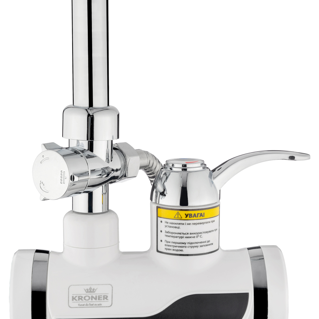 Проточный водонагреватель Kroner Volt-CW191MDS (CV023248) - 3 Проточный водонагреватель Kroner Volt-CW191MDS (CV023248) - 3