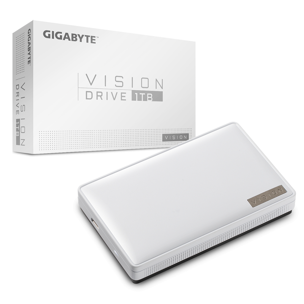 Накопитель SSD USB-C 1TB VISION DRIVE GIGABYTE (GP-VSD1TB) Накопитель SSD USB-C 1TB VISION DRIVE GIGABYTE (GP-VSD1TB)