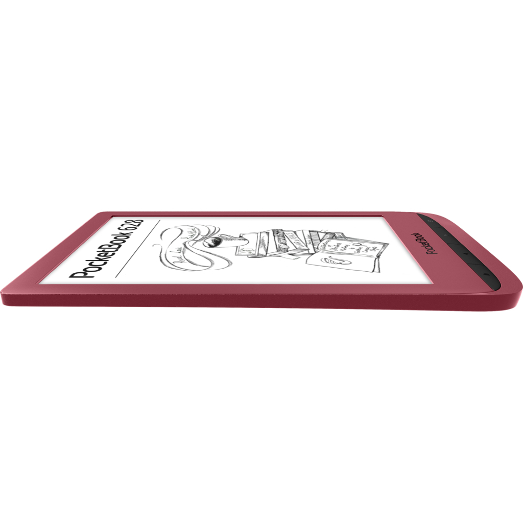 Электронная книга Pocketbook 628 Touch Lux5 Ink RubyRed (PB628-R-WW) - 5